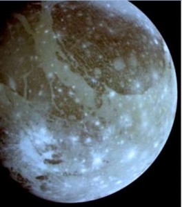 Jupiter Moon Ganymede