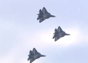 Russia Stelth T-50 Fighters