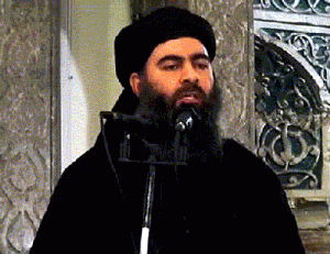 ISISleaderAbu Bakr al-Baghdadi.