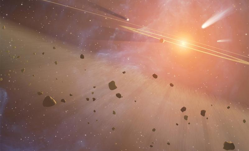 Researchers Propose New Theory to Explain Seeds of Life in Asteroids