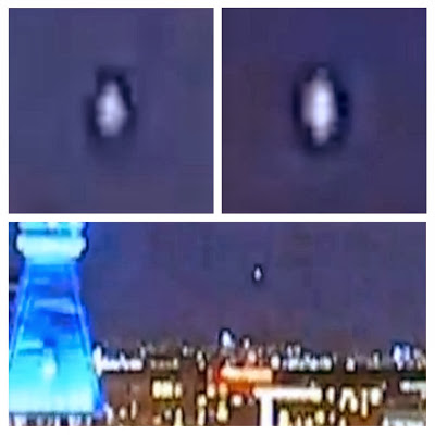 UFO: American football fans spot alien entity
