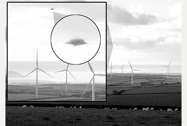 UFO spotted in the skies above North Devon