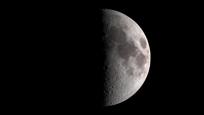 Dark side of the moon NASA animation