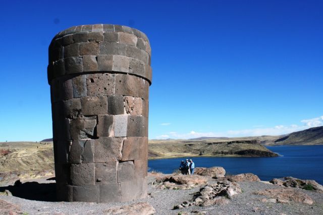 Ancient Energy Generating Towers of Lake Titicaca Peru