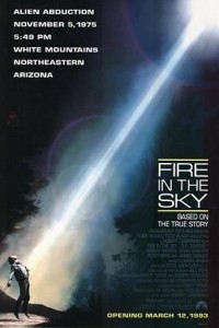 Fire in the sky poster