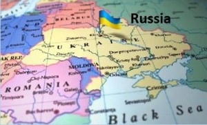 Ukraine Russia Map