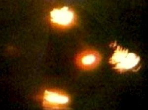UFO Triangle 15 June 1990, Wallonia, Belgium
