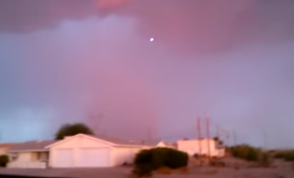 UFO over Lake Havasu City