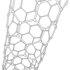 Rotating Single Walled Zigzag Carbon Nanotube
