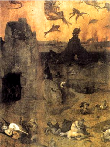 Fall of the Rebel Angels by Hieronymus Bosch