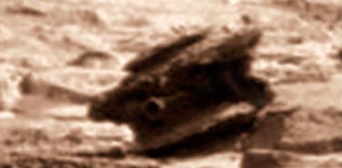UFO Bloggers: Alien UFO Drone Found Crashed On Mars (Image via Scott Waring/UFO Sightings Daily)