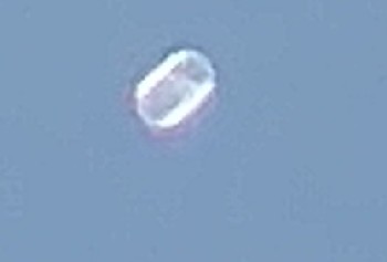 UFO over Almoloya de Juárez, Mexico on September 12, 2017.