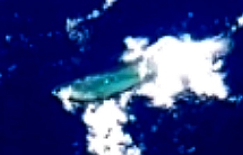 Photo of UFO from International Space Station (SS) on January 28, 2020