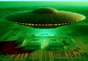 UFO over Vandenburg Space Force  Base