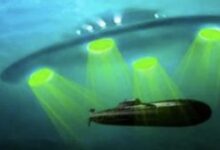 High Speed Underwater Sub with Laser Pulse