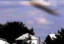 UFO Heading for Cave Under farm-field  in Finley,Ohio