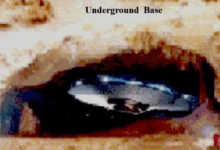 Underground UFO base