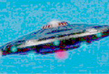 Up to 250 feet in diameter and  metallic